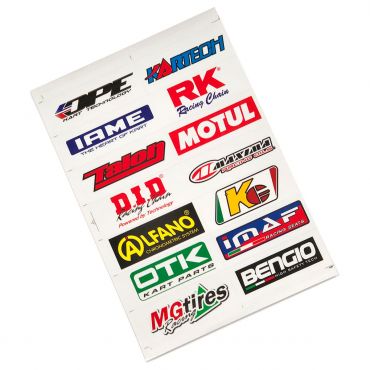 DPE Sticker Sheet Product Logos