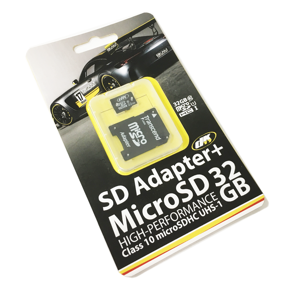 DKAM SD Micro HC Card For D4KAM 32GB with Adaptor