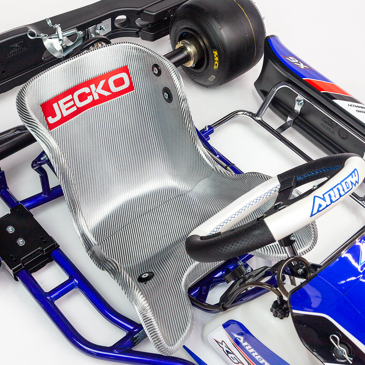Arrow Racing Kart - X6.1 Senior Jecko Seat. Go Kart Racing