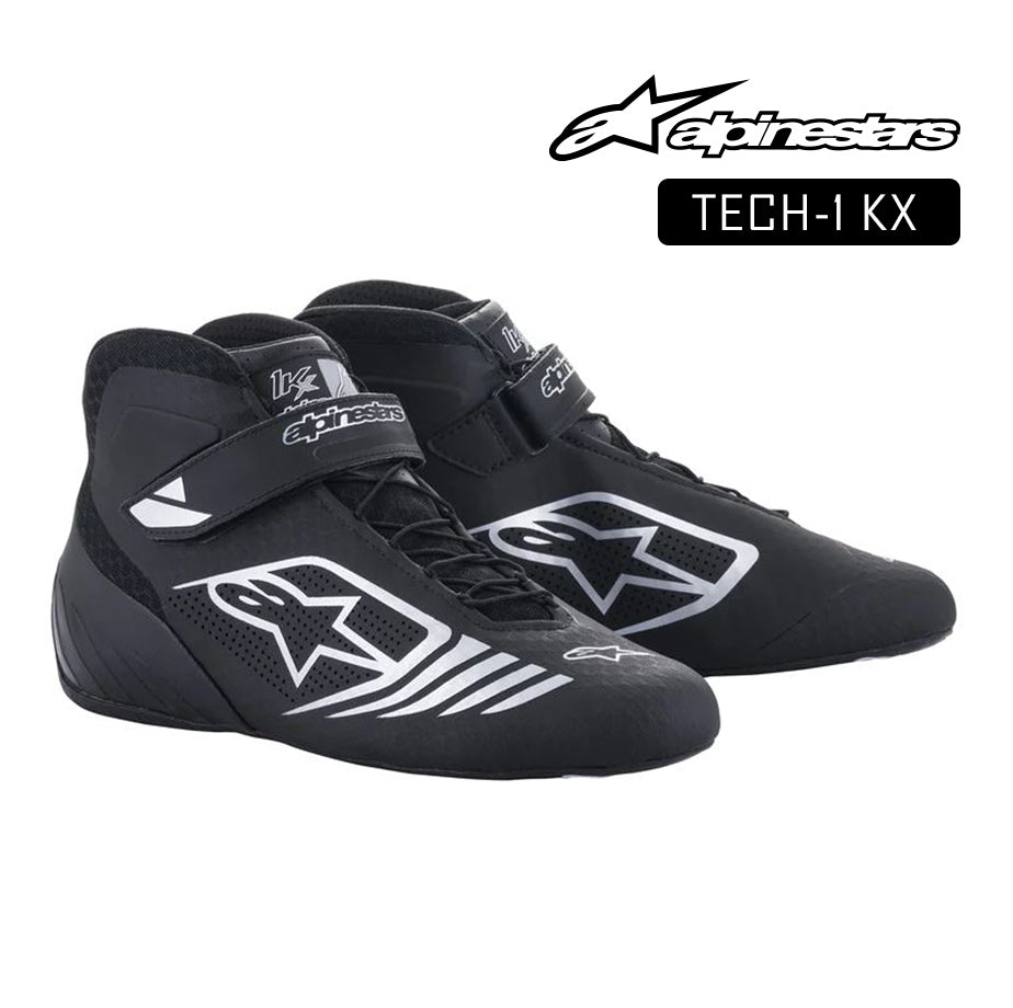 Alpinestars Boots Tech 1 KX Black Silver