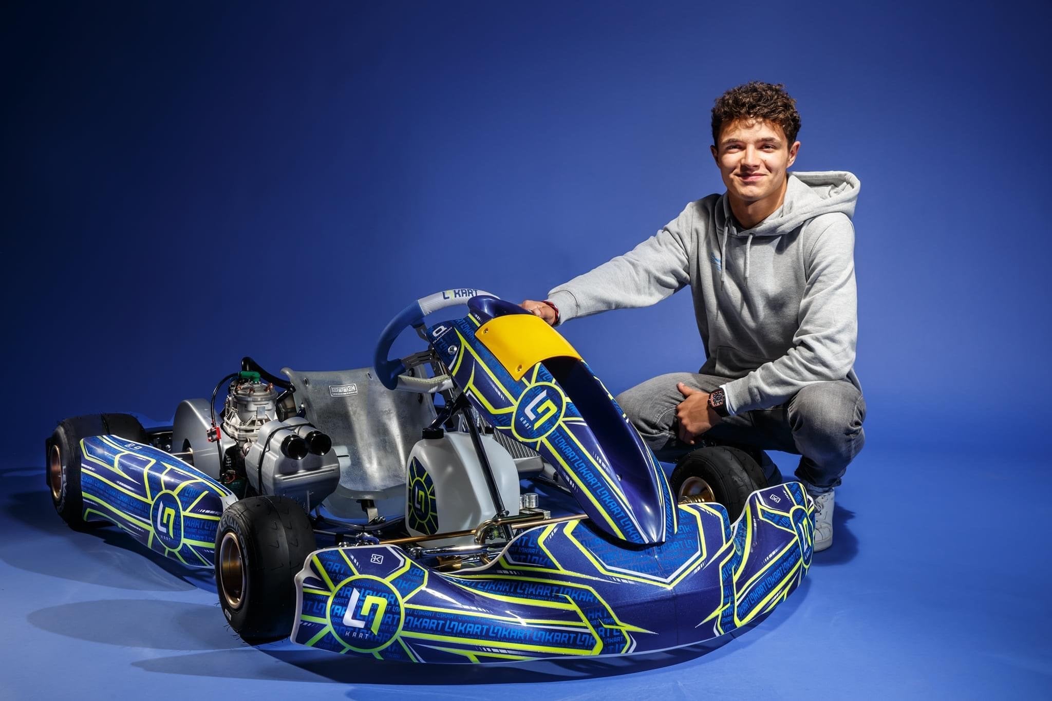 McLaren Formula One driver Lando Norris has launched his own brand of racing kart.